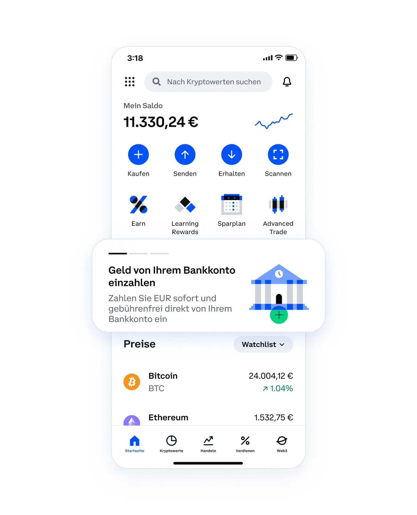 Coinbase 
Deutschland Registrierung - Schritt für Schritt Anleitung